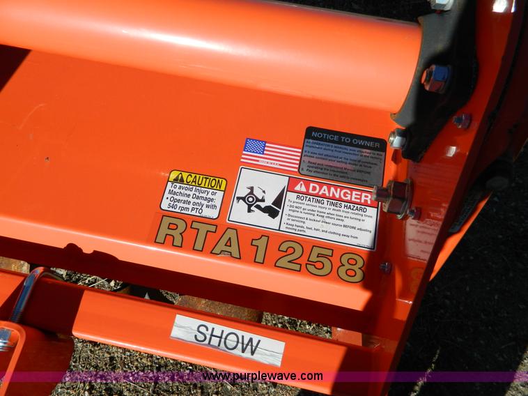 image for item BT9796 Land Pride RTA1258 tiller