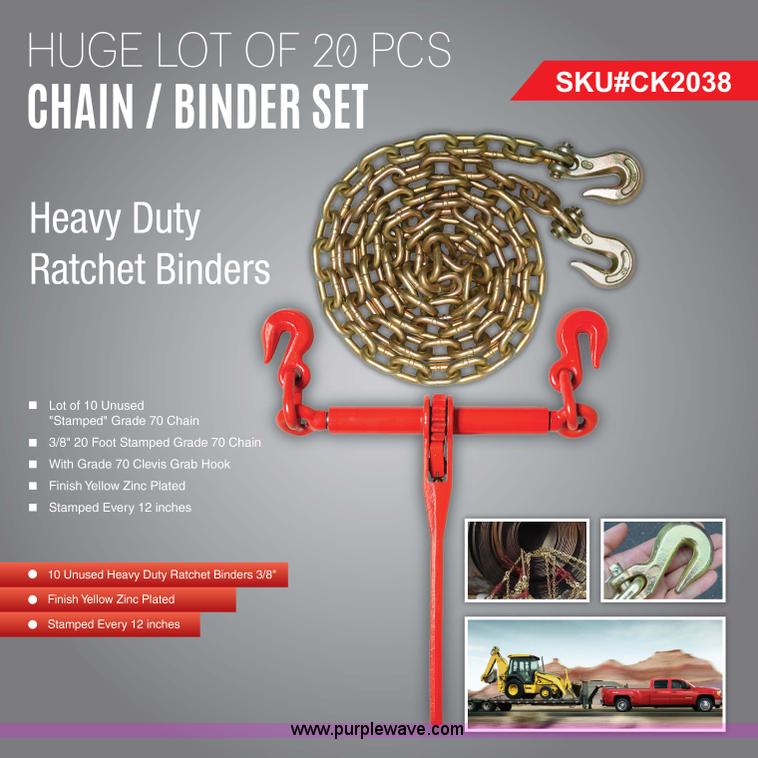 image for item E1270 Chains and binders