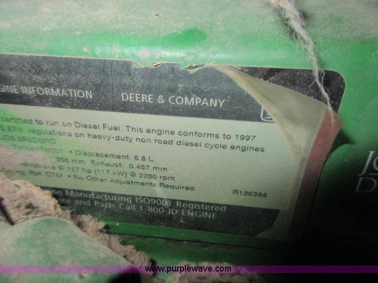 image for item I1823 1997 John Deere 7455 cotton stripper