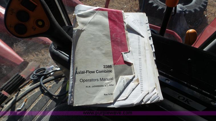 image for item J8401 2000 Case IH 2388 Axial Flow combine