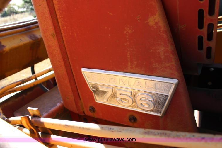 image for item K1241 International Farmall 756 tractor