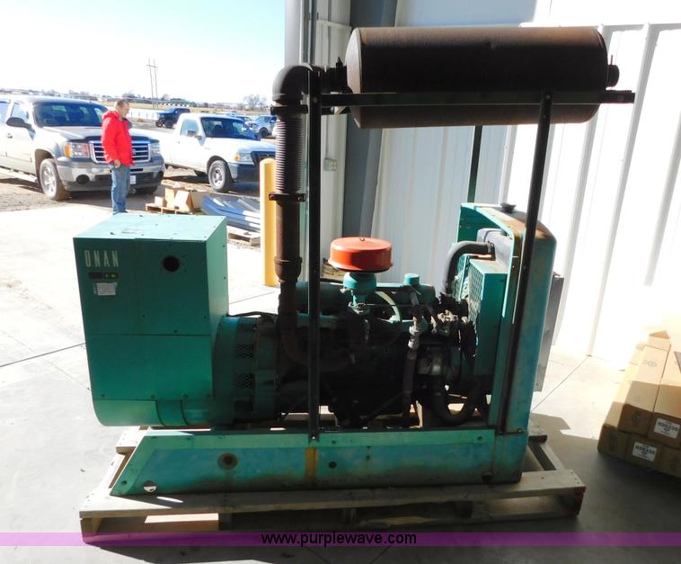 image for item AW9317 Onan 45.0EM-3R/9182F generator