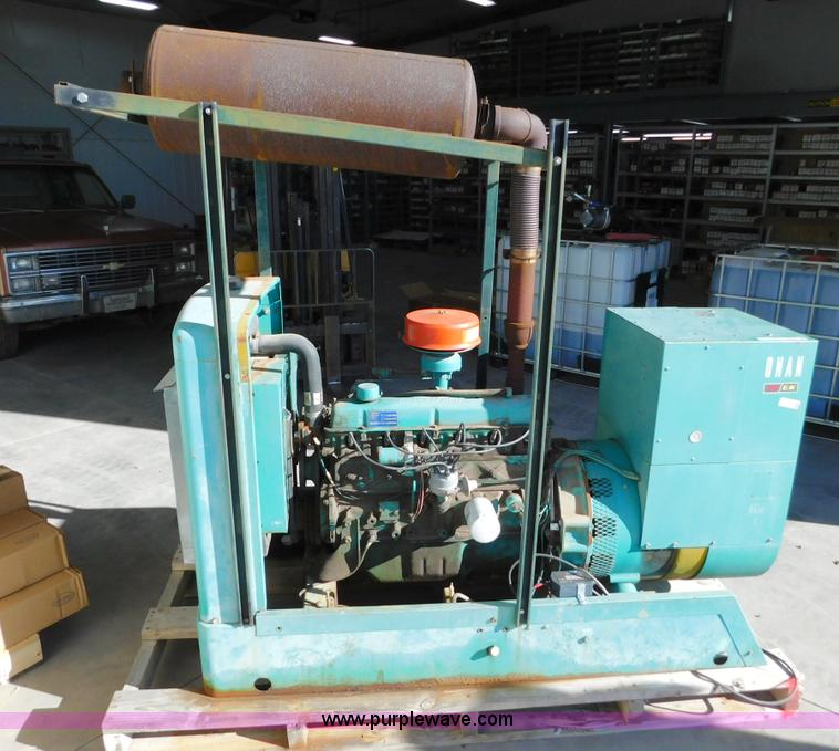 image for item AW9317 Onan 45.0EM-3R/9182F generator