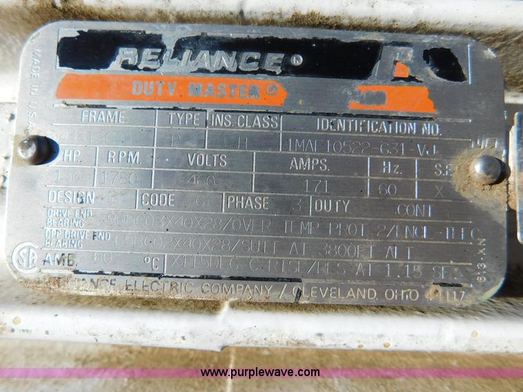 image for item AW9318 (2) Reliance electric motors