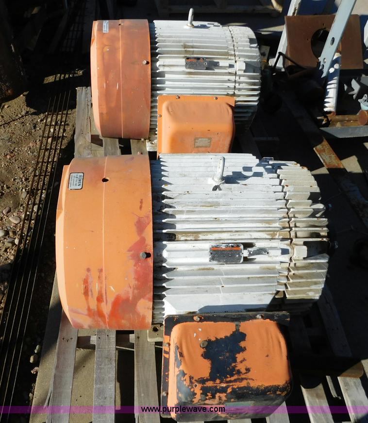 image for item AW9318 (2) Reliance electric motors