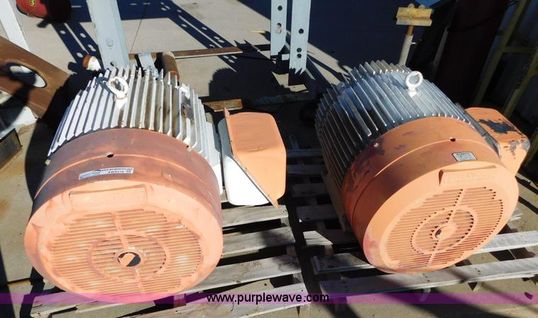 image for item AW9318 (2) Reliance electric motors