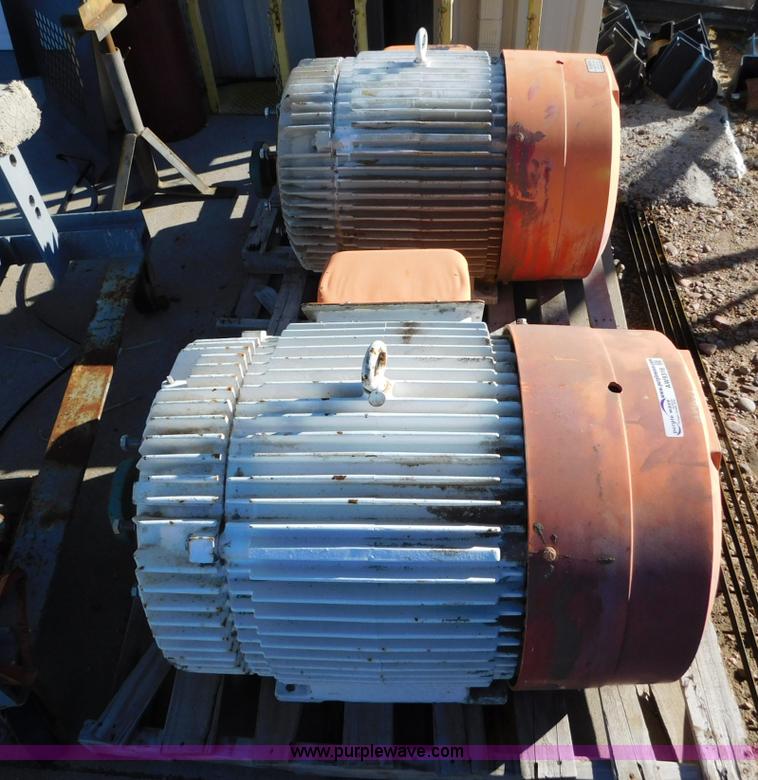 image for item AW9318 (2) Reliance electric motors