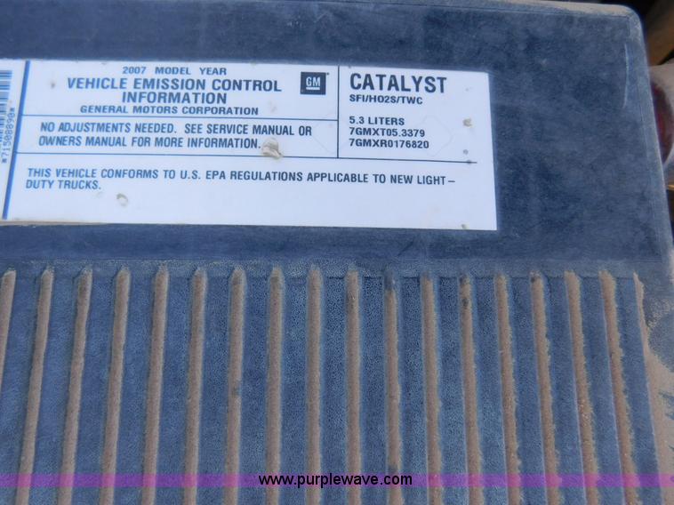 image for item AW9334 2007 Chevrolet Silverado 1500 Crew Cab pickup truck