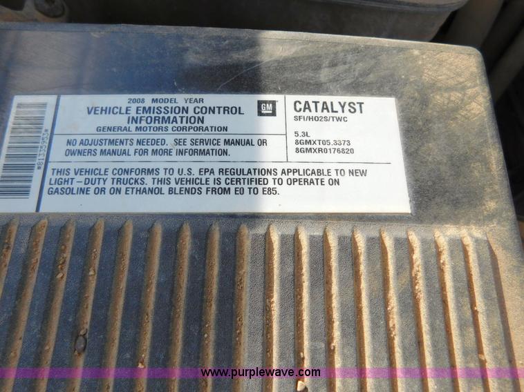 image for item AW9341 2008 Chevrolet Silverado 1500 Crew Cab pickup truck