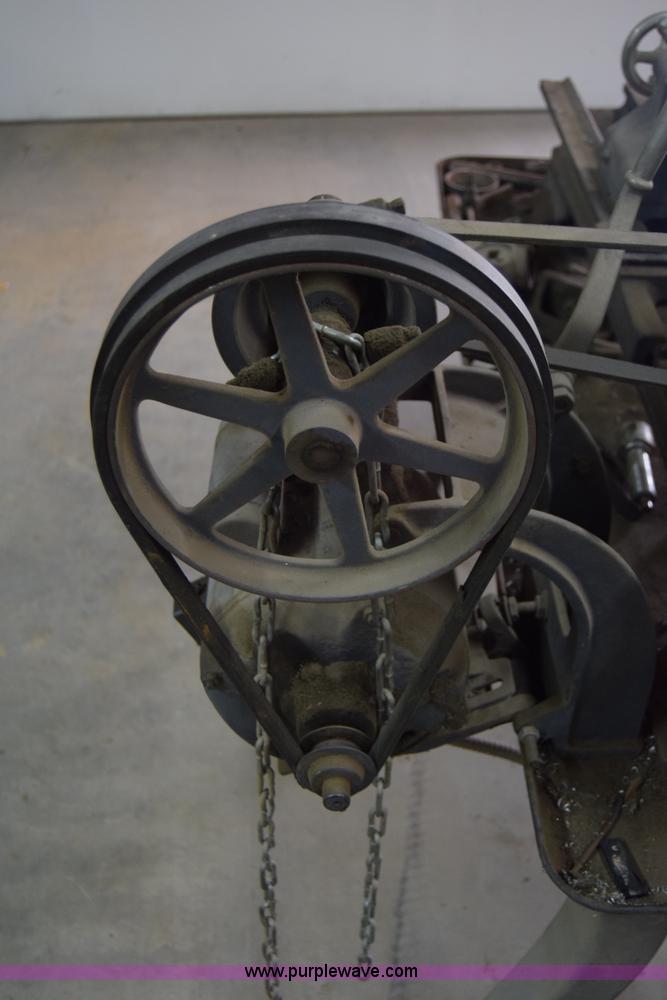 image for item BK9829 Montgomery Ward lathe