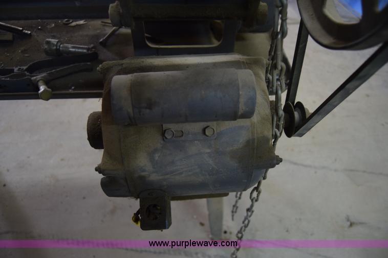 image for item BK9829 Montgomery Ward lathe