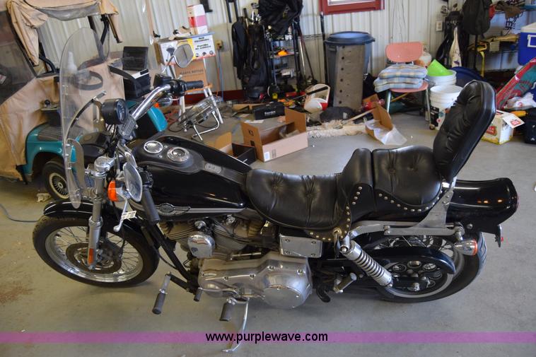 image for item BK9837 2003 Harley Davidson Super Glide motorcycle