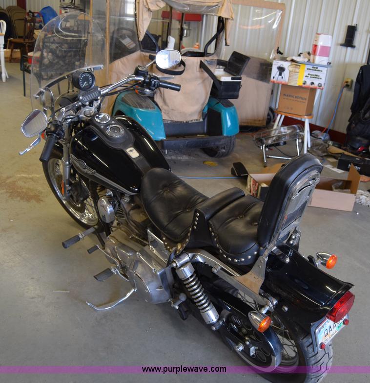 image for item BK9837 2003 Harley Davidson Super Glide motorcycle