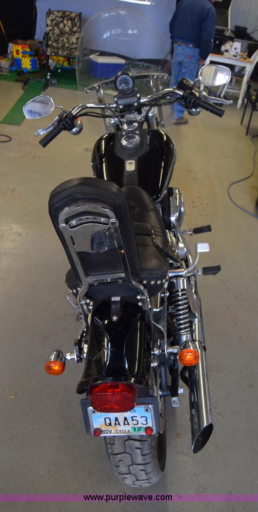 image for item BK9837 2003 Harley Davidson Super Glide motorcycle