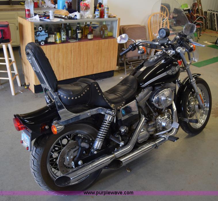image for item BK9837 2003 Harley Davidson Super Glide motorcycle