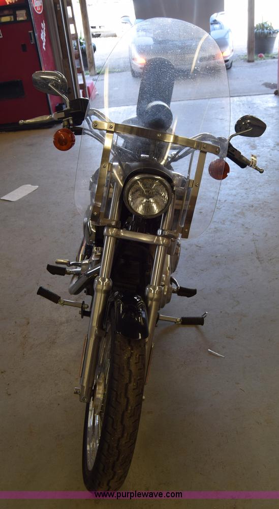 image for item BK9837 2003 Harley Davidson Super Glide motorcycle