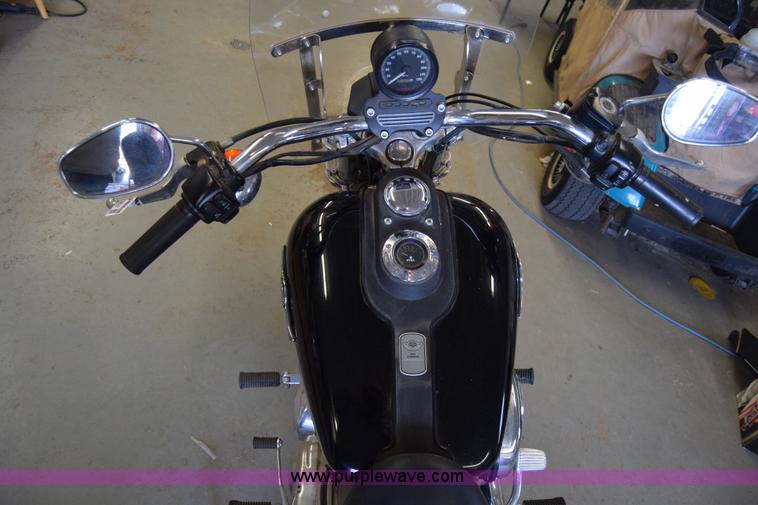 image for item BK9837 2003 Harley Davidson Super Glide motorcycle