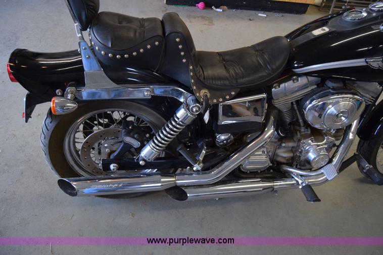 image for item BK9837 2003 Harley Davidson Super Glide motorcycle