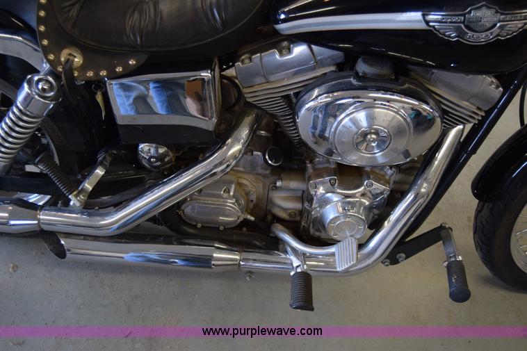 image for item BK9837 2003 Harley Davidson Super Glide motorcycle