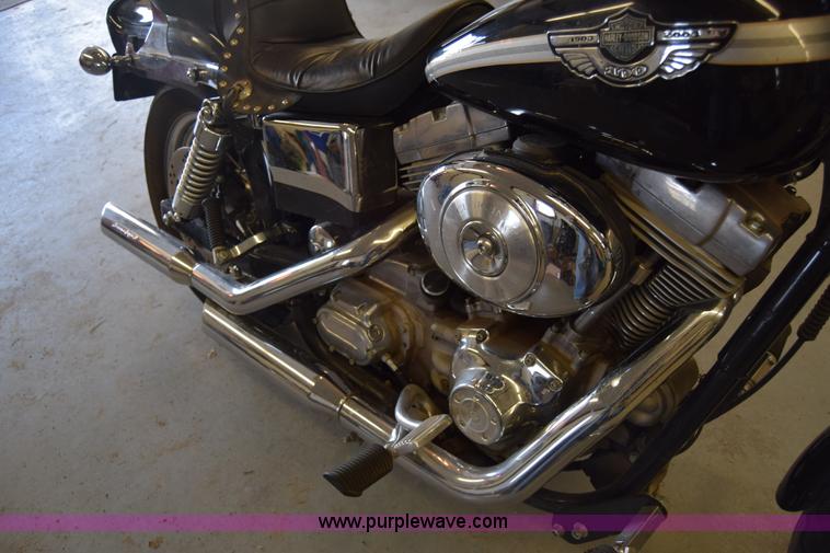 image for item BK9837 2003 Harley Davidson Super Glide motorcycle