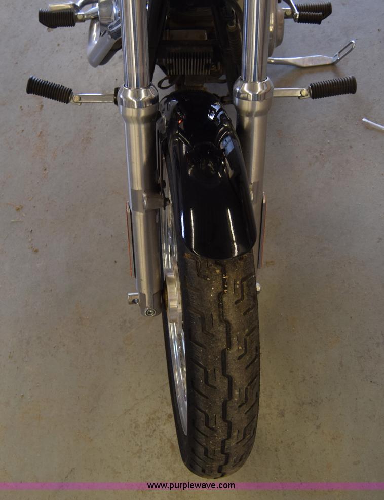 image for item BK9837 2003 Harley Davidson Super Glide motorcycle