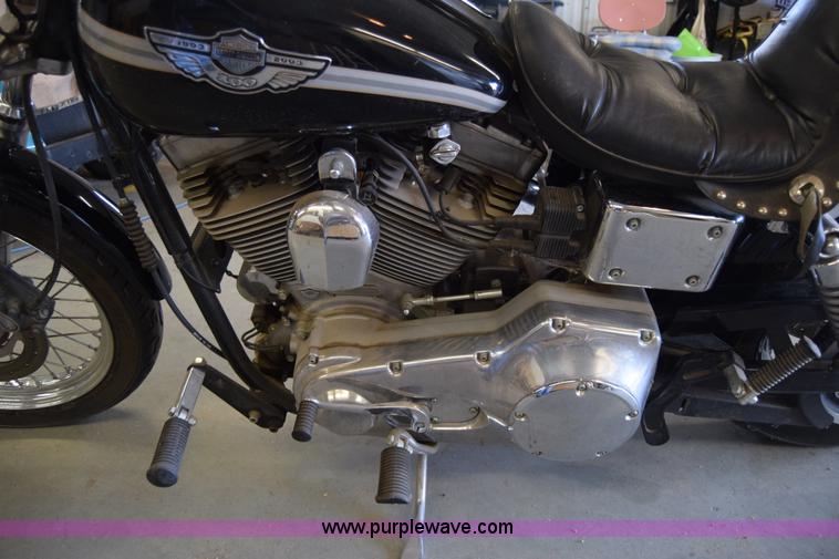 image for item BK9837 2003 Harley Davidson Super Glide motorcycle