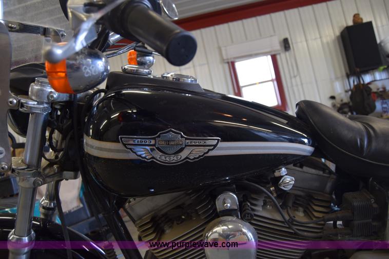 image for item BK9837 2003 Harley Davidson Super Glide motorcycle