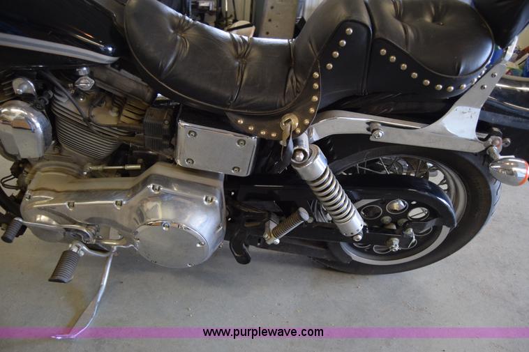 image for item BK9837 2003 Harley Davidson Super Glide motorcycle