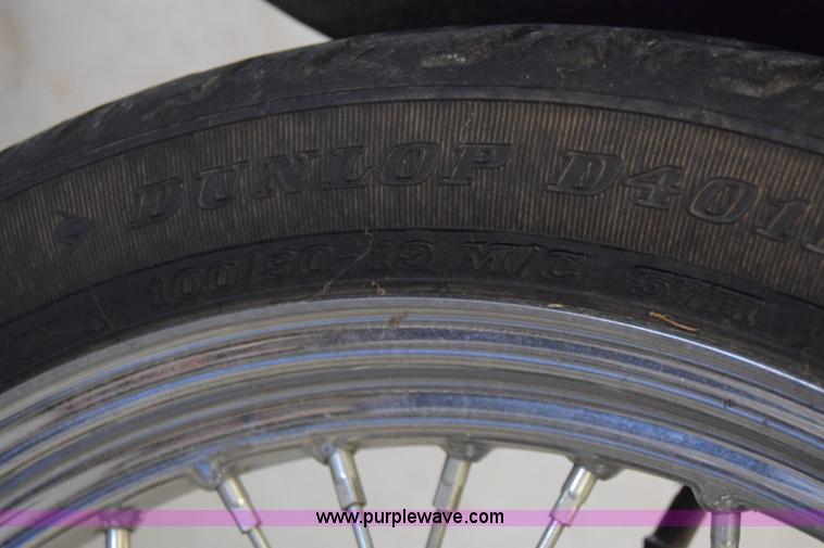 image for item BK9837 2003 Harley Davidson Super Glide motorcycle