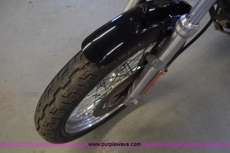 image for item BK9837 2003 Harley Davidson Super Glide motorcycle