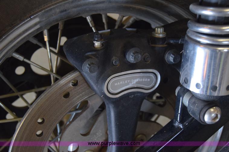 image for item BK9837 2003 Harley Davidson Super Glide motorcycle