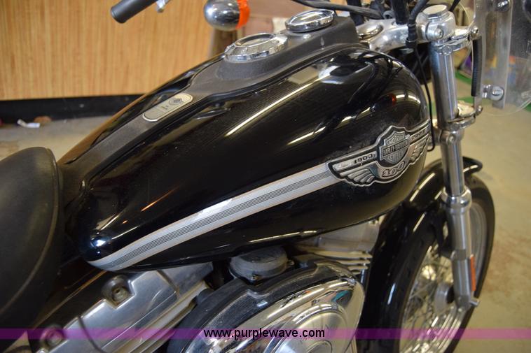 image for item BK9837 2003 Harley Davidson Super Glide motorcycle