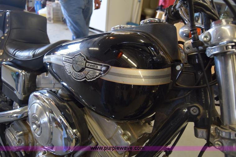 image for item BK9837 2003 Harley Davidson Super Glide motorcycle