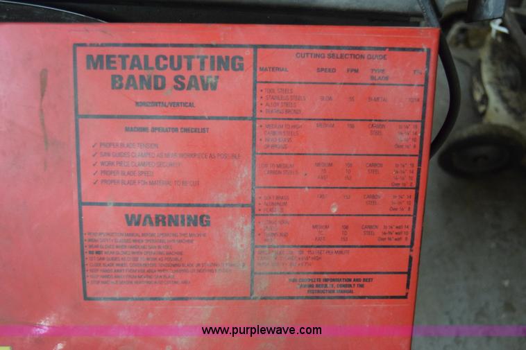 image for item BK9845 Ramco RS-90P metal cutting band saw