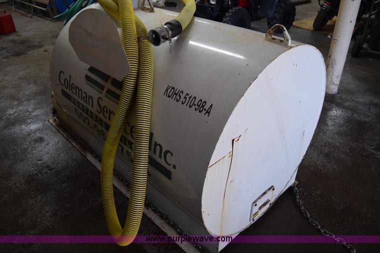 image for item BO9674 280 gallon slide-in steel vacuum slurry tank