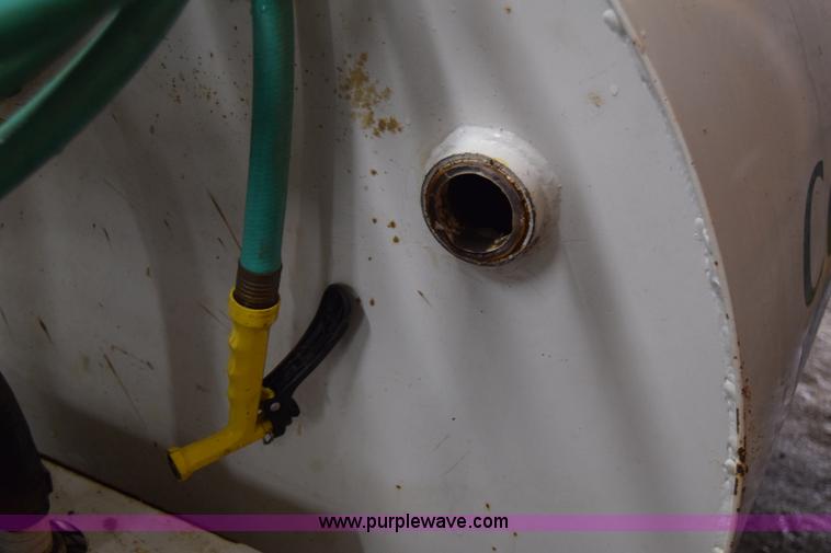 image for item BO9674 280 gallon slide-in steel vacuum slurry tank