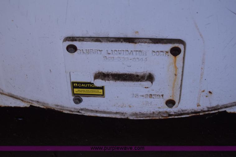 image for item BO9674 280 gallon slide-in steel vacuum slurry tank