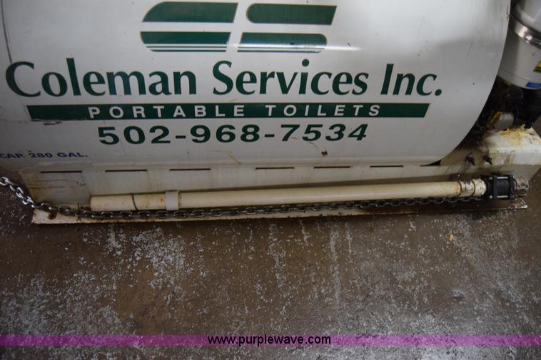 image for item BO9674 280 gallon slide-in steel vacuum slurry tank