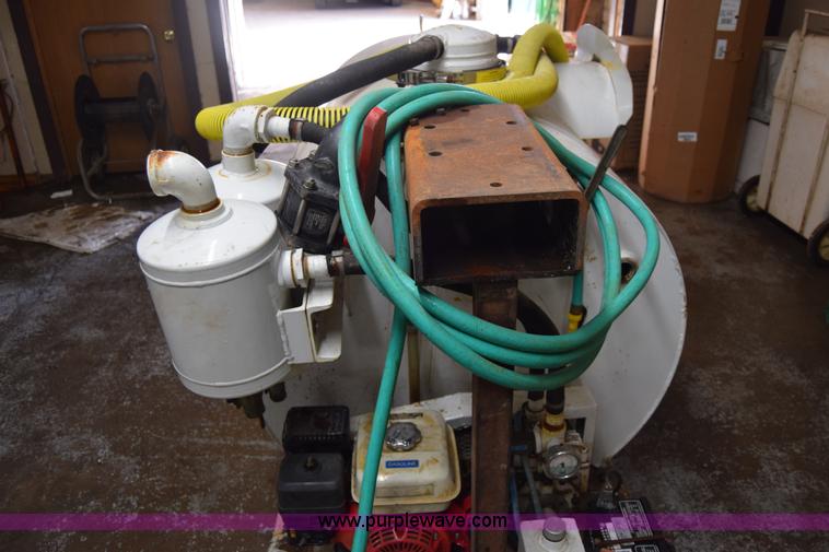 image for item BO9674 280 gallon slide-in steel vacuum slurry tank