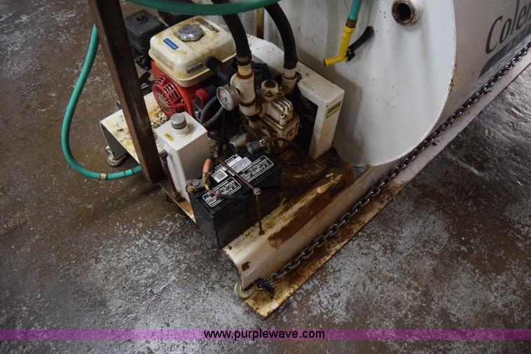 image for item BO9674 280 gallon slide-in steel vacuum slurry tank