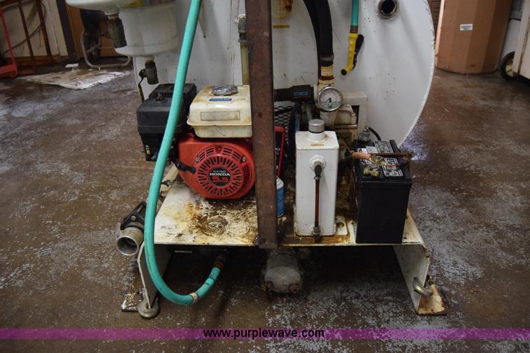 image for item BO9674 280 gallon slide-in steel vacuum slurry tank