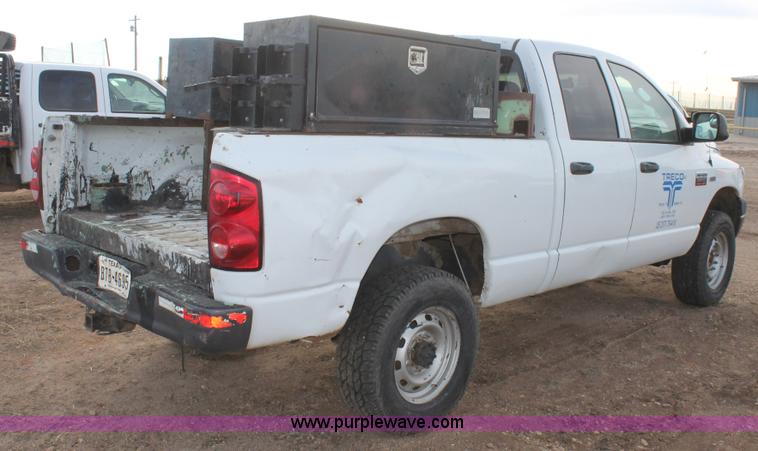image for item J1347 2008 Dodge Ram 2500 Quad Cab pickup truck