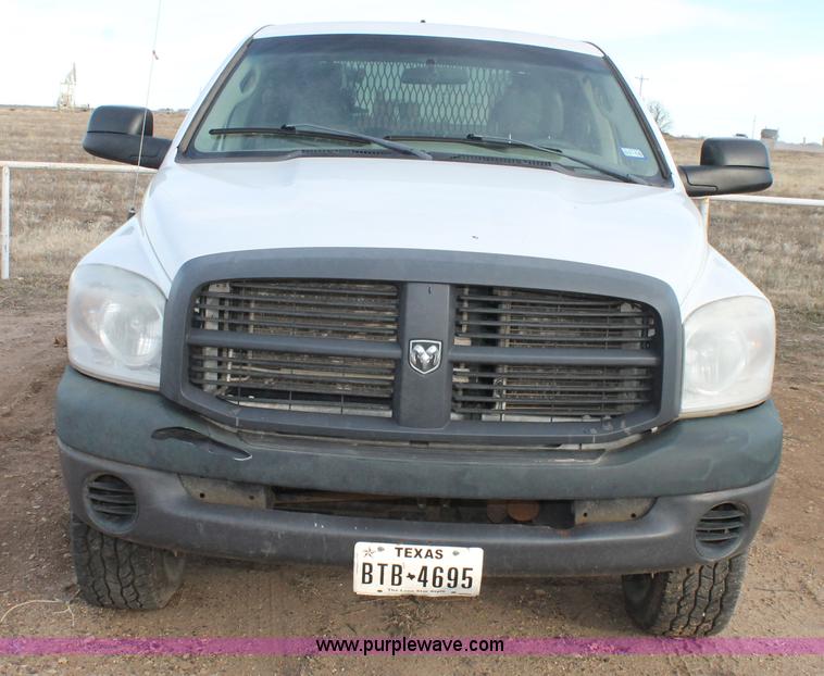 image for item J1347 2008 Dodge Ram 2500 Quad Cab pickup truck