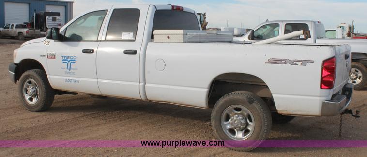 image for item J1348 2008 Dodge Ram 2500 Quad Cab pickup truck