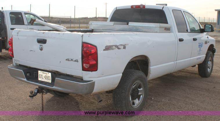 image for item J1348 2008 Dodge Ram 2500 Quad Cab pickup truck
