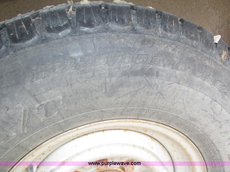 image for item J8768 1994 Jamies Welding equipment trailer