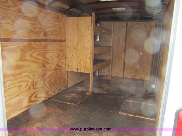 image for item L1984 2012 Atlas AU714TA2 enclosed cargo trailer