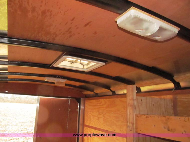 image for item L1984 2012 Atlas AU714TA2 enclosed cargo trailer