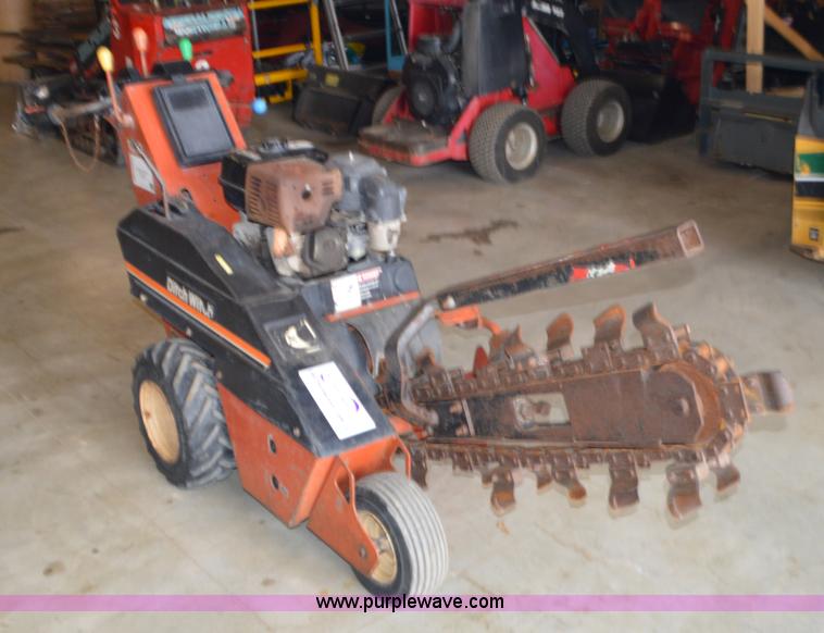 image for item L4662 Ditch Witch 1020 walk-behind trencher