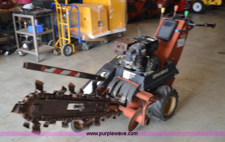 image for item L4662 Ditch Witch 1020 walk-behind trencher